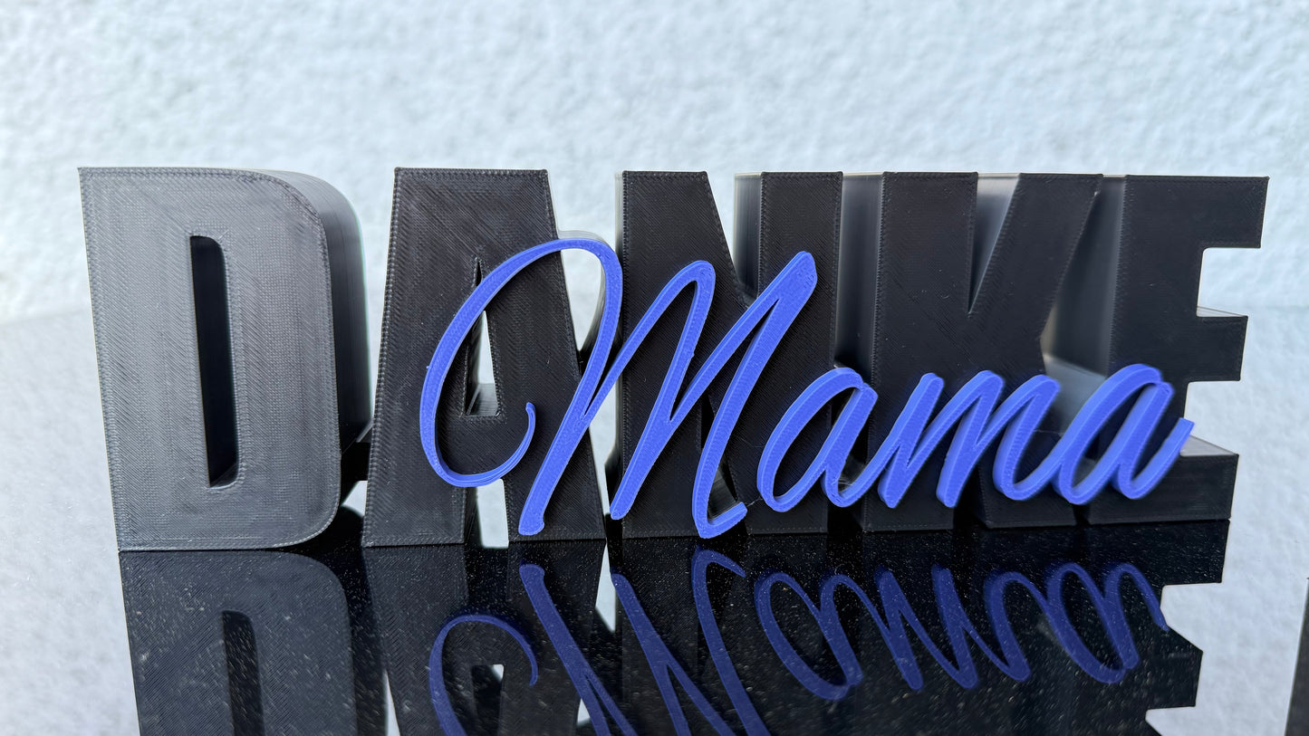 Sag es mit Stil „Danke Mama“ / „Danke Papa“