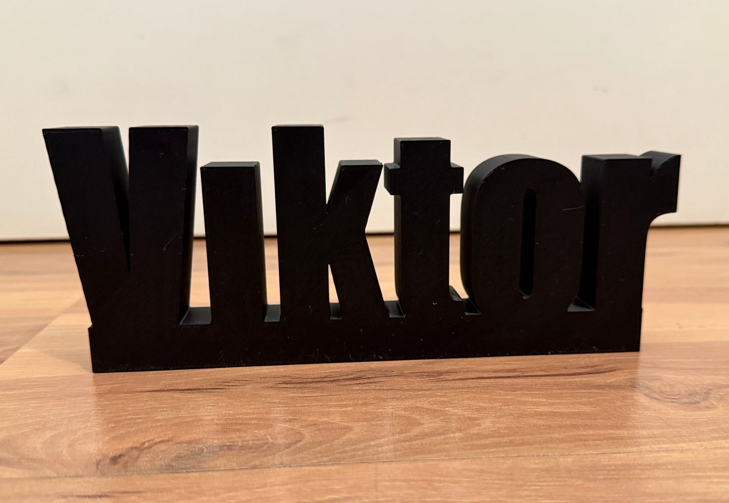 Personalisierter Tischaufsteller