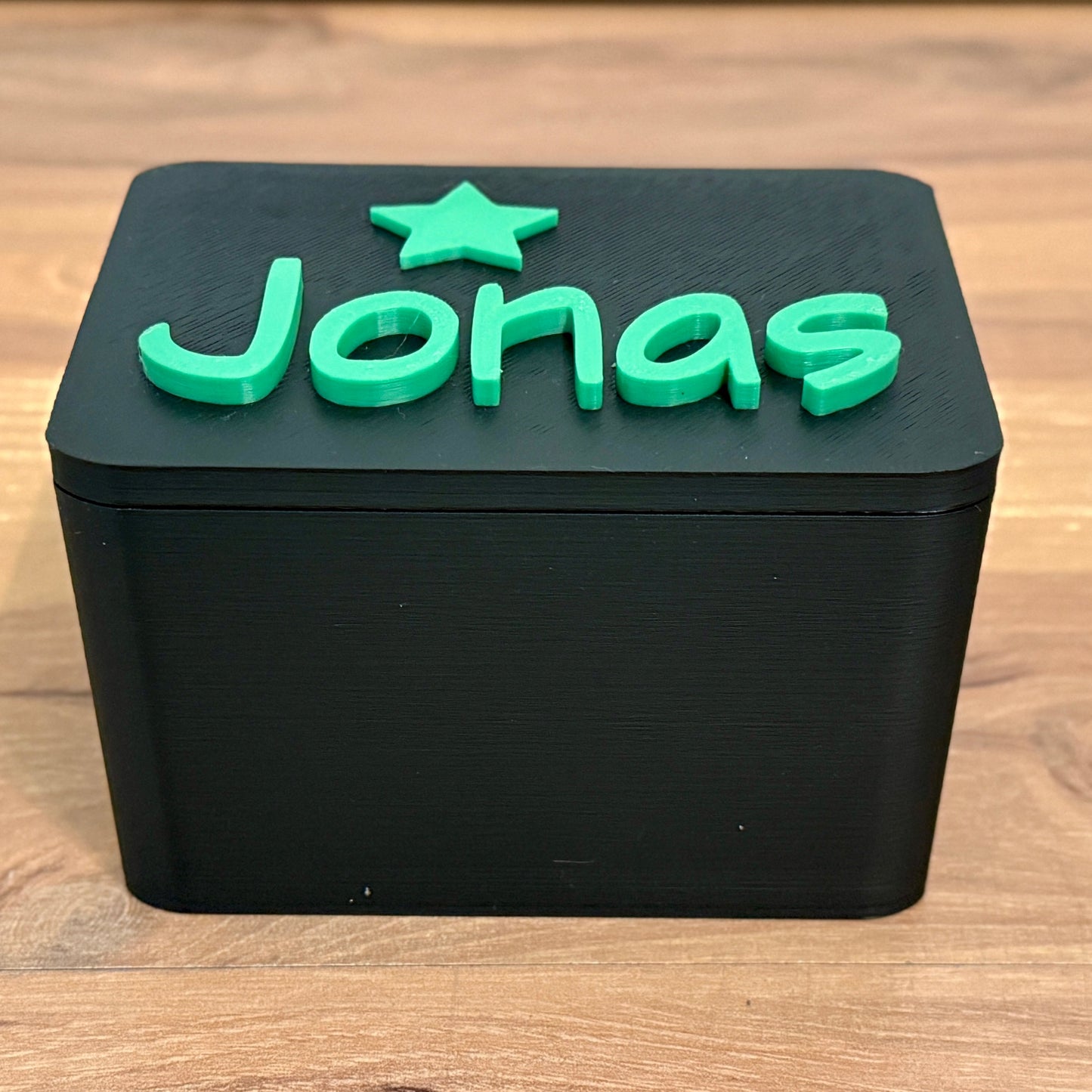 Personalisierte Aufbewahrungsbox aus dem 3D-Drucker