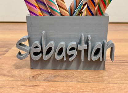 Moderner Stiftehalter aus dem 3D-Drucker – minimalistisches Design