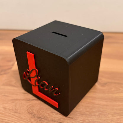 Personalisierter Sparwürfel aus dem 3D-Drucker