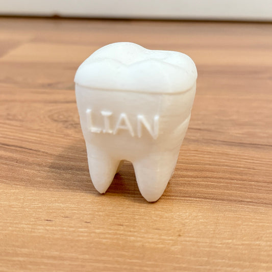 Personalisierte Milchzahnbox