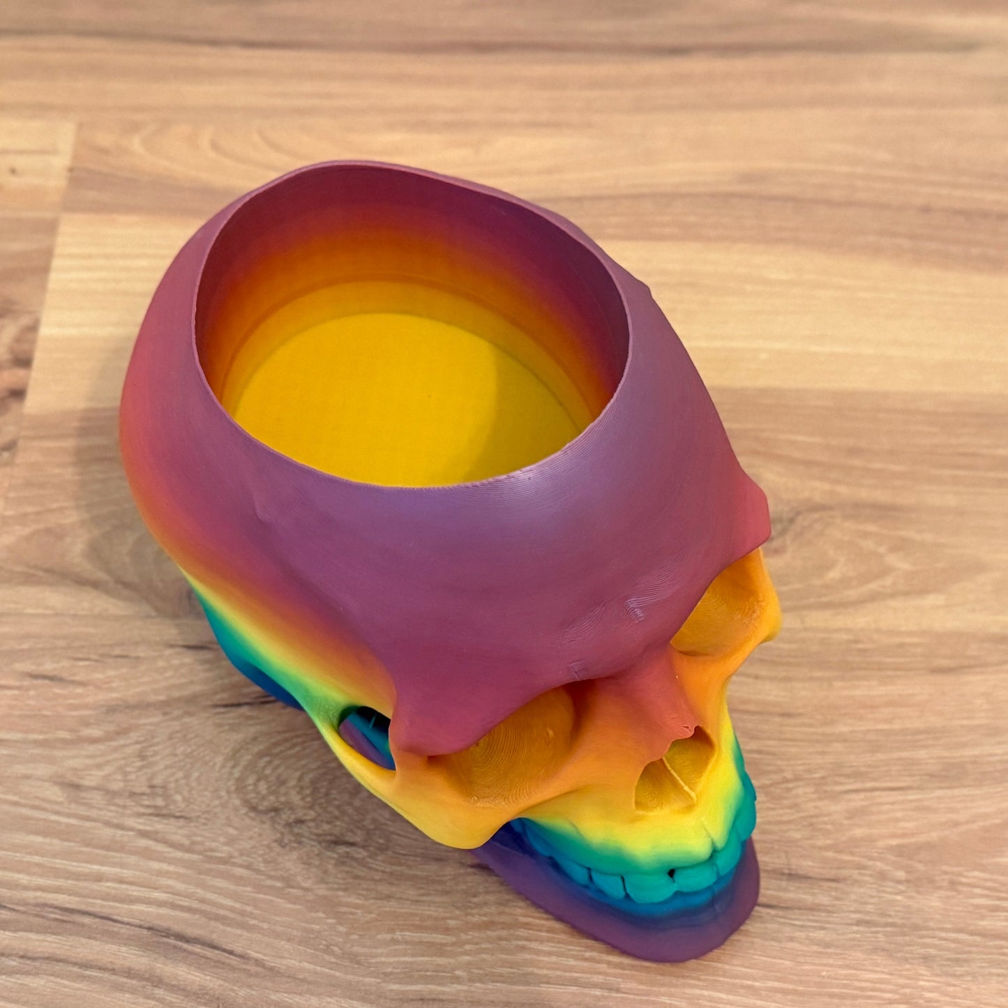 Totenkopf-Bonbonhalter