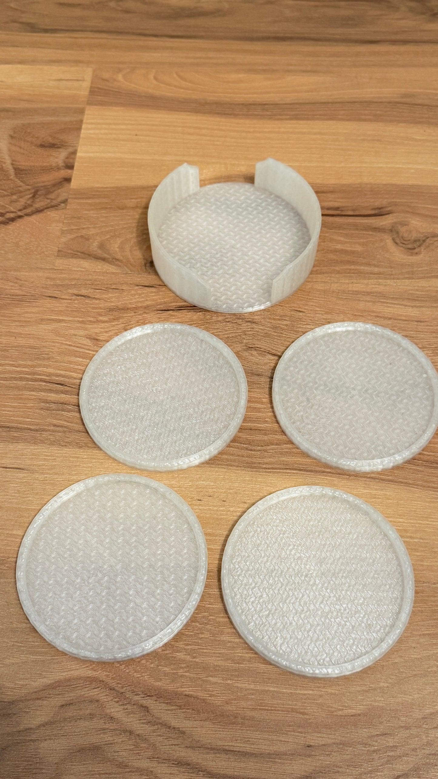 3D-gedruckte Untersetzer – Farblich frei wählbar & modern