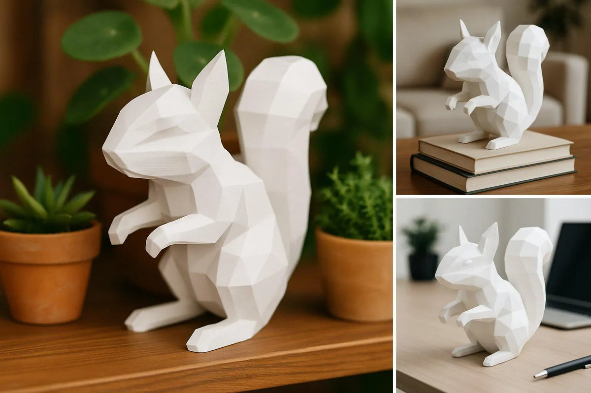 Geometrische Tierfigur