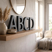 3D Buchstaben Deko | Individuelle Buchstaben 3D Druck | Deko Buchstaben Wort | Schriftzug personalisiert Geschenk Deko