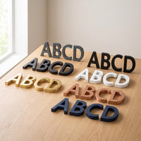 3D Buchstaben Deko | Individuelle Buchstaben 3D Druck | Deko Buchstaben Wort | Schriftzug personalisiert Geschenk Deko
