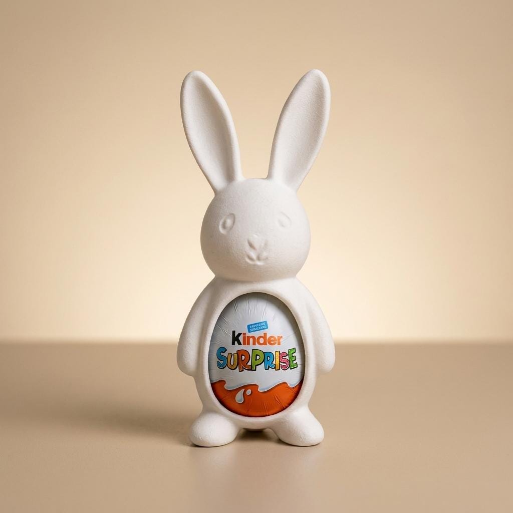 Eierbecher Hase 3D Druck | Osterdeko Eierhalter modern | Frühstücksei Halter Kinder | Ostergeschenk Tischdeko
