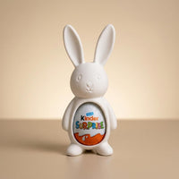 Eierbecher Hase 3D Druck | Osterdeko Eierhalter modern | Frühstücksei Halter Kinder | Ostergeschenk Tischdeko