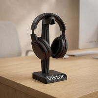 Kopfhörer Halterung 3D Druck | Headset Halter Schreibtisch | Gaming Kopfhörer Ständer | Headphone Stand Setup Deko