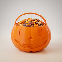 Kürbis Eimer 3D Druck | Halloween Süßigkeiten Eimer | Kürbis Behälter Deko | Halloween Aufbewahrung Kinder Geschenk