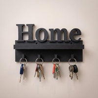 Schlüsselbrett 3D Druck | Schlüsselaufhänger Wand HOME | Schlüsselleiste Flur Deko | Schlüsselhalter Wand Geschenk Einzug