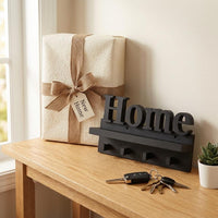 Schlüsselbrett 3D Druck | Schlüsselaufhänger Wand HOME | Schlüsselleiste Flur Deko | Schlüsselhalter Wand Geschenk Einzug