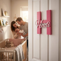 Türschild personalisiert 3D Druck | Namensschild Tür | Kinderzimmer Türschild | Türschild mit Namen Deko Geschenk