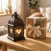 Windlicht 3D Druck | Teelichthalter Deko modern | Kerzenhalter Tischdeko | Laterne Deko Geschenk Wohnzimmer