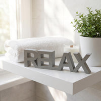 RELAX Schriftzug 3D Druck – Bild 2