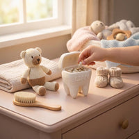 Milchzahndose personalisiert 3D Druck | Zahnbox mit Namen Baby | Milchzähne Box Geschenk | Personalisierte Zahndose Geburt Baby