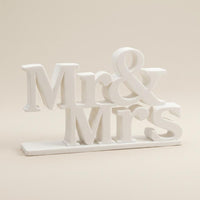 Mr and Mrs Tischdeko 3D Druck | Hochzeit Tischdekoration | Hochzeit Deko Aufsteller | Wedding Deko Geschenk Brautpaar