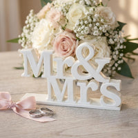 Mr and Mrs Tischdeko 3D Druck | Hochzeit Tischdekoration | Hochzeit Deko Aufsteller | Wedding Deko Geschenk Brautpaar