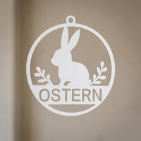 Oster Anhänger 3D Druck | Osterdeko zum Aufhängen | Osterstrauch Schmuck Hase | Ostern Dekoration Geschenk Frühling