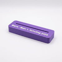 Mein erster Schultag 2026 Fotorahmen mit Name, Einschulung Andenken personalisiert, Bilderrahmen Aufsteller Schulkind 3D Druck