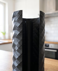 Küchenrollenhalter 3D Druck stehend, Papierrollenhalter Twist Design, moderne Küchen Deko, Küchenrollen Ständer, Farbe wählbar – Bild 4