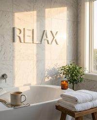 RELAX Schriftzug 3D Druck – Bild 5