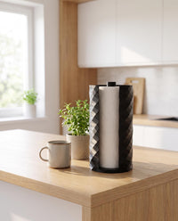 Küchenrollenhalter 3D Druck stehend, Papierrollenhalter Twist Design, moderne Küchen Deko, Küchenrollen Ständer, Farbe wählbar – Bild 5