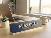 Namensschild Schreibtisch personalisiert – Bild 4
