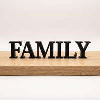 FAMILY Schriftzug 3D Buchstaben – Bild 4