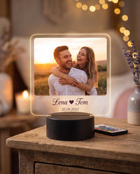Personalisierte 3D LED Nachtlampe mit Name – Bild 1
