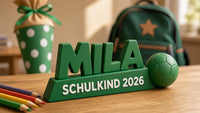 Schulkind 2026 Schild mit Wunschname – Bild 8