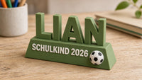 Schulkind 2026 Schild mit Wunschname – Bild 6