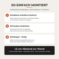 Schwebende Hausnummer 3D Druck – Bild 3