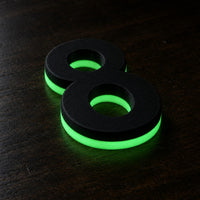 Leuchtende Hausnummer Glow in the Dark – Bild 5