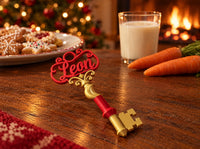 Weihnachtsmann Schlüssel personalisiert – Bild 3