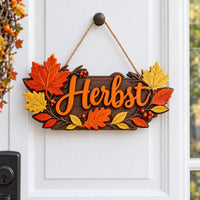 Herbst Schild 3D Druck – Bild 2